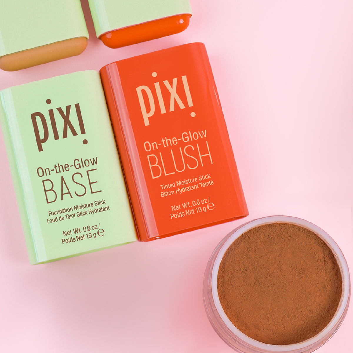 Glow Getter Set Bundle featuring BASE, BLUSH, and Skinveil